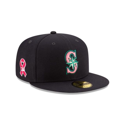 Sapca New Era Seattle Mariners MLB Mother's Day 59FIFTY Fitted - Albastri